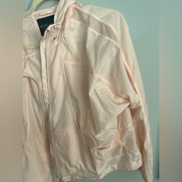 Forever 21 Peachy Pink Windbreaker - Picture 4 of 4